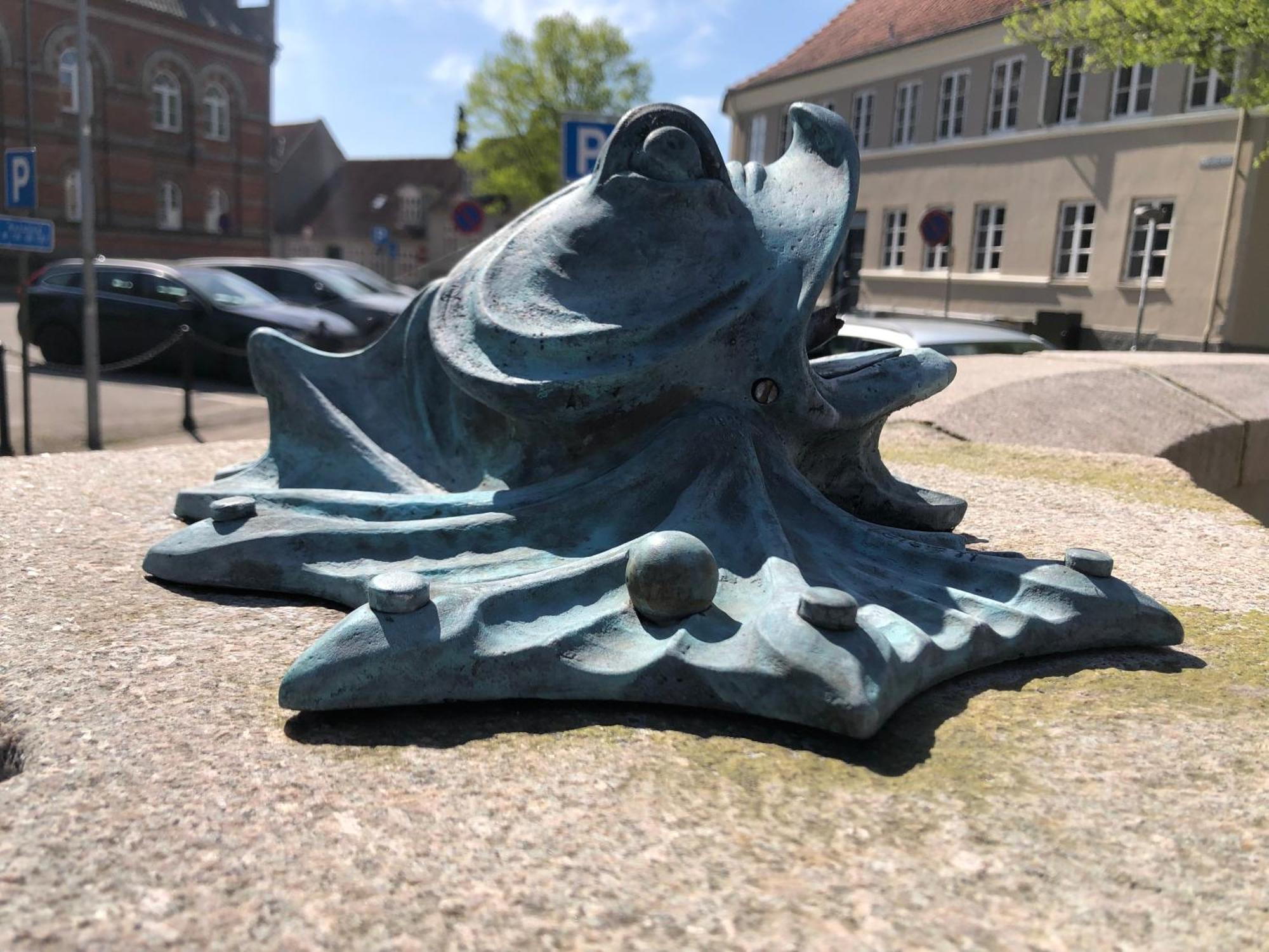 Huset ved springvandet Randers Eksteriør bilde